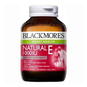 Blackmores Natural E 1000IU Viên uống bổ sung Vitamin E (100 viên)