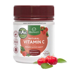Natural Vitamin C Lifestream Bột uống bổ sung Vitamin C 60g