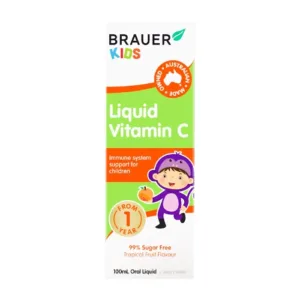 Brauer Kids Liquid Vitamin C Tăng sức đề kháng cho trẻ 100ml