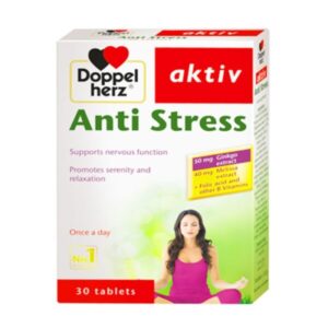 Anti Stress Doppelherz Viên uống giảm căng thẳng, mệt mỏi thần kinh 30 viên