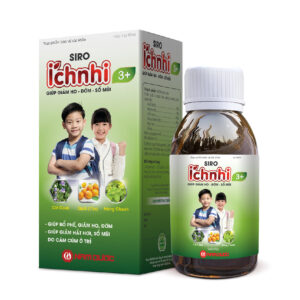 Siro ích nhi 3+ Giúp giảm ho, đờm, sổ mũi  90ml