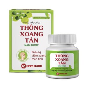 Thông Xoang Tán Nam Dược Điều trị viêm xoang mãn tính (50 viên)