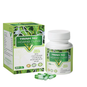 Trinh Nữ Hoàng Cung Vicha Hỗ trợ giảm sự tiến triển của u xơ tử cung 60 Viên