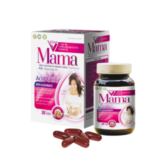 Mama Vicha Viên uống bổ sung sắt cho bầu (30 Viên)