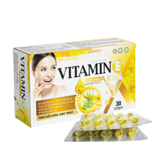 Vitamin E Vicha Hỗ trợ tăng cường khả năng chống oxy hoá 30 viên