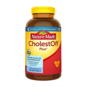 CholestOff Plus Nature Made Viên uống hỗ trợ tim mạch 210 viên