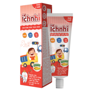 Ích Nhi - Kem Đánh Răng Thảo Dược (Hương dưa gang dưới 6 tuổi)
