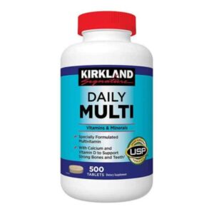 Daily Multi Kirkland Bổ sung Vitamin tăng sức đề kháng (500 viên)