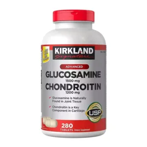 Glucosamine 1500mg Chondroitin 1200mg Kirkland Viên uống bổ xương khớp 280 viên