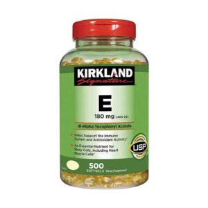 Vitamin E 180mg Kirkland  500 viên
