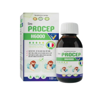 Siro Ho Procep H6000 Vicha Giúp bố phế, hỗ trợ giảm tăng tiết đờm (100ml)