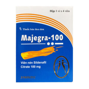 Thuốc Majegra 100mg - Điều trị rối loạn cương dương ( 4 Viên)