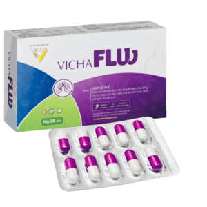 Vicha flu Viên uống giảm ho bổ phế 50 Viên