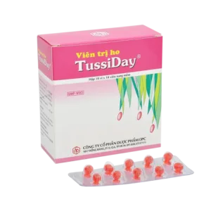 Viên trị ho Tussiday Opc Điều trị các chứng ho, đau họng, sổ mũi (100 viên)