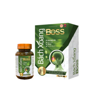 Bách Xoang Boss Hỗ trợ cải thiện tình trạng chảy nước mũi, ngạt mũi do viêm mũi, viêm xoang 30 viên