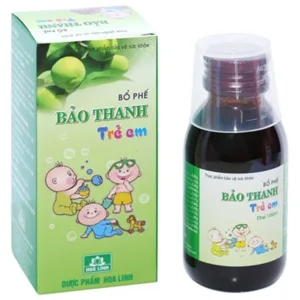 Bổ Phế Bảo Thanh Trẻ Em Điều trị ho do cảm lạnh, cảm cúm (100ml)