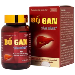 Bổ gan Tâm Bình Bổ gan, thanh nhiệt, giải độc 60 viên