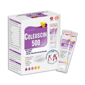 Coleuscin 500 Vạn tam Giúp bổ phế, hỗ trợ giảm tăng tiết đờm, ho nhiều 20 gói