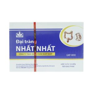 Đại Tràng Nhất Nhất Điều trị viêm đại tràng, tiêu chảy, rối loạn tiêu hóa (20 viên)