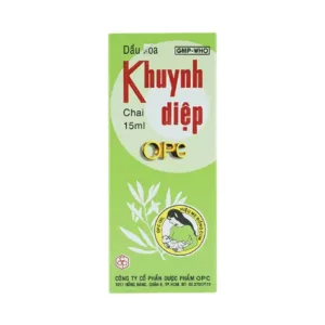 Dầu Khuynh Diệp OPC  Phòng và trị cảm cúm, sổ mũi, nghẹt mũi (15ml)