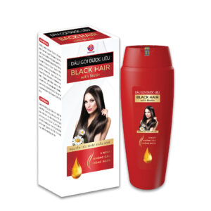 Dầu gội Dược liệu Black Hair with Biotin Vạn tam 200ml