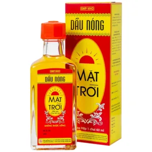 Dầu Nóng Mặt Trời OPC  Điều trị nhức mỏi, tê thấp, đau lưng, cảm mạo, cúm (60ml)