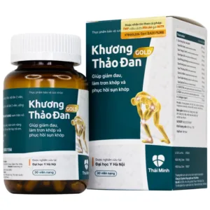 Khương Thảo Đan Gold Thái Minh Giảm đau, làm trơn khớp và phục hồi sụn khớp 30 viên
