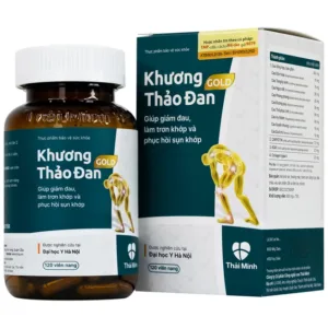 Khương Thảo Đan Gold Thái Minh Giảm đau, làm trơn khớp và phục hồi sụn khớp 120 viên