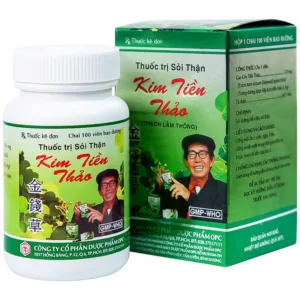 Kim Tiền Thảo OPC  Điều trị sỏi thận, đường tiết niệu (100 viên)
