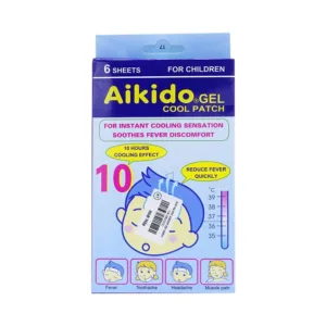 Aikido Gel Cool Patch Miếng dán hạ sốt  (3 miếng)