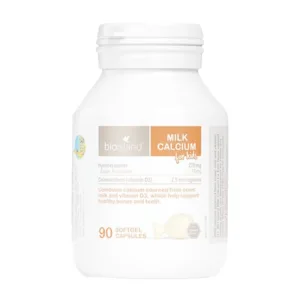 Milk Calcium For Kids Bioisland Viên uống bổ sung Canxi 90 viên