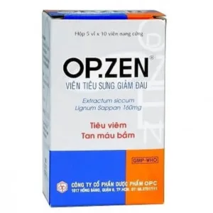 Op.Zen OPC Tiêu viêm, tan máu bầm, giảm sưng đau do chấn thương (50 viên)