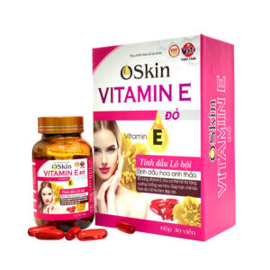 Oskin Vitamin E đỏ Vạn tam Bổ sung Vitamin E (30 viên)