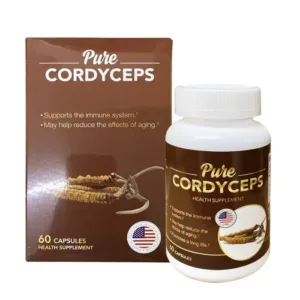 Pure Cordyceps 1500mg Bồi bổ sức khoẻ 60 viên