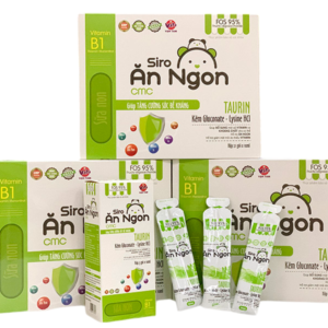 Siro Ăn ngon CMC Hỗ trợ ăn ngon, giúp tăng cường sức đề kháng 21 gói