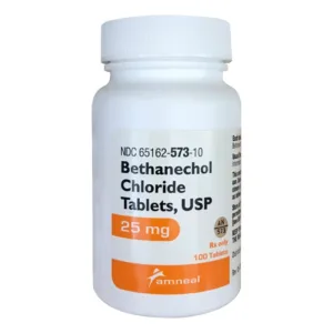 Bethanechol Chloride 25mg Điều trị rối loạn bàng quang (100 viên)