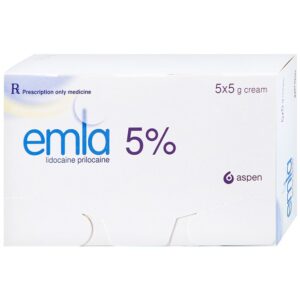 Thuốc Emla 5% Aspen - Gây tê bề mặt da (5 tuýp x 5g)