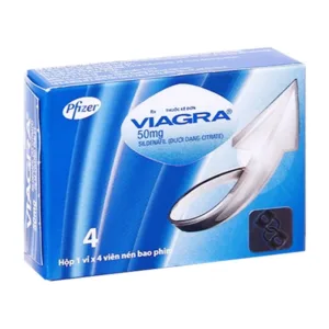 Viagra 50mg Pfizer  Điều trị rối loạn cương dương (4 viên)
