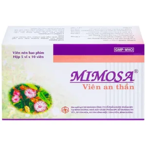 Viên an thần Mimosa OPC Dùng cho trường hợp mất ngủ (50 viên)