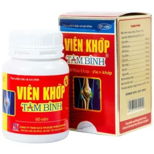 Viên khớp Tâm Bình Hỗ trợ giảm đau nhức xương khớp 60 viên