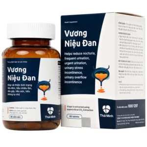 Vương Niệu Đan Thái Minh Giảm tình trạng tiểu đêm, tiểu nhiều lần, tiểu gấp (80 viên)