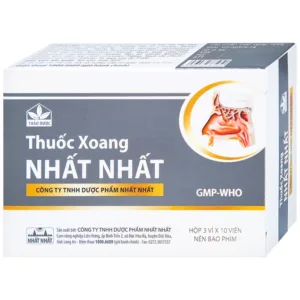 Thuốc Xoang Nhất Nhất Điều trị nghẹt mũi, viêm mũi dị ứng, viêm xoang cấp (30 viên)