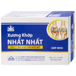 Xương Khớp Nhất Nhất Điều trị các chứng đau lưng, đau cột sống (20 viên)