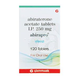 Abirapro 250mg Glenmark Điều trị ung thư tuyến tiền liệt (120 viên)