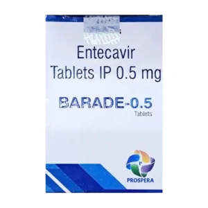 Barade 0.5mg Entecavir - Điều trị viêm gan B (30 viên)