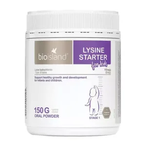 Lysine Starter For Kids Bioisland Bột tăng chiều cao cho bé (150g)