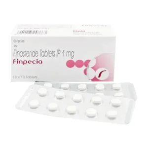 Finpecia 1mg Cipla - Điều trị triệu chứng rụng tóc (100 viên)