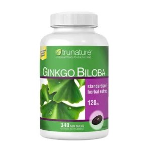 Ginkgo Biloba 120mg Trunature Viên uống bổ não (340 viên)