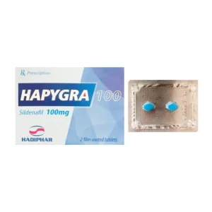 Happygra 100mg Điều trị rối loạn cương dương (2 viên)