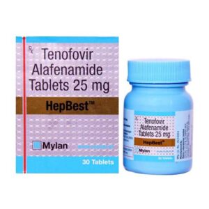 Hepbest 25mg Mylan - Điều trị viêm gan B (30 viên)